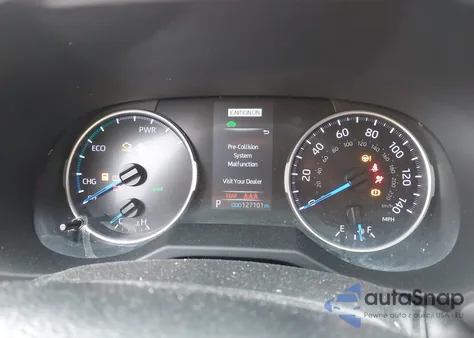 2021 Toyota Rav4 Hybrid Xle из США, поврежденный, VIN 4T3RWRFV5MU021277